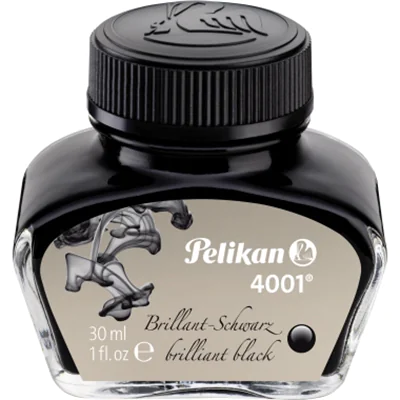Pelikan Tinte 4001 301051 30ml Glas brillantschwarz Pelikan Tinte 4001 301051 30ml Glas brillantschwarz