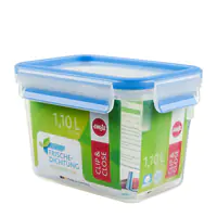 EMSA Frischhaltedose CLIP & CLOSE 1.10 Liter transparent transportsicherer