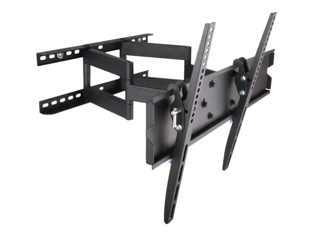 Techly MOTION LED400 - Befestigungskit (Wandmontage, Doppelarm) - für LCD TV - Schwarz - Bildschirmgröße: 106.7-177.8 cm (42"-70") ICA-PLB-147XL