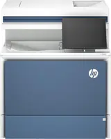 HP Color LaserJet Enterprise MFP X58045dn Drucker, Laser, Farbdruck, 1200 x 1200 DPI, A4, Direktdruck, Grau 7E357A#B19