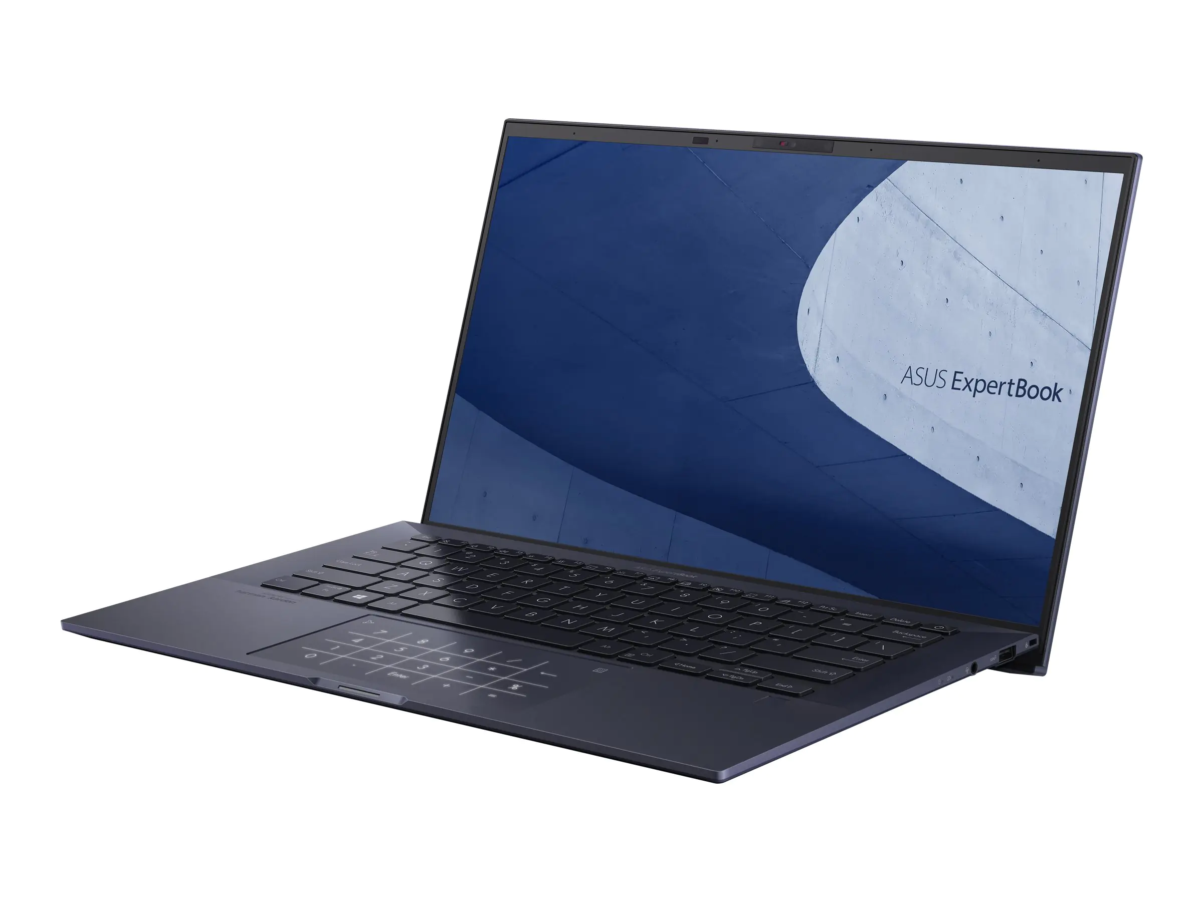 ASUS ExpertBook B9 B9400CEA-KC0166R - Intel Core i7 1165G7 / 2.8 GHz - Win 10 Pro 64-Bit - Iris Xe Graphics - 16 GB RAM - 1 TB SSD - 35.6 cm (14") 1920 x 1080 (Full HD) - Wi-Fi 6 - Star Black - kbd: Deutsch