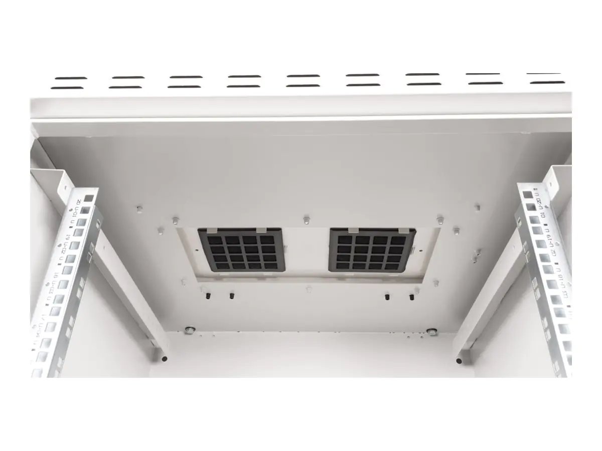 ROLINE 19 Zoll Wandgehäuse Pro 20 HE 600x600 BxT IP55 outdoor grau