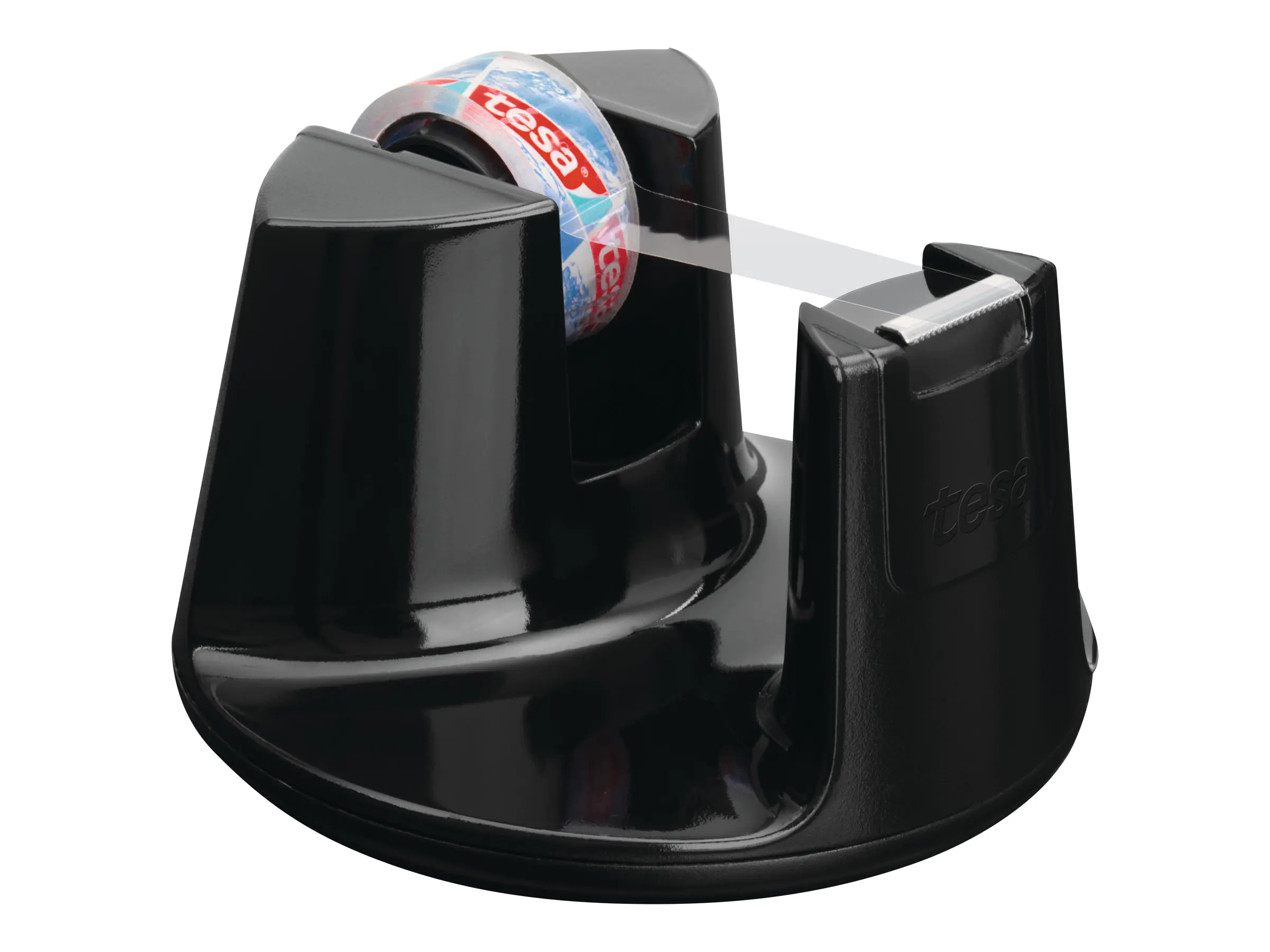 tesa Tischabroller Easy Cut Compact 53827-00000 schwarz +Klebefilm