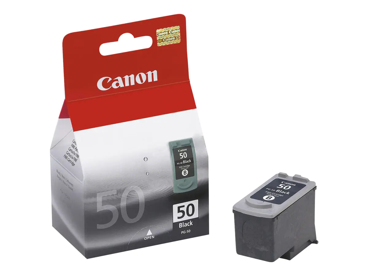 Canon Druckkopf 0616B001 PG-50 Schwarz 22 ml 1 Stück Canon Druckkopf 0616B001 PG-50 Schwarz 22 ml 1 Stück