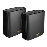 ASUS ZenWiFi XT9 - WLAN-System - (2 Router) - bis zu 530 m² - Netz 1GbE, 2.5GbE - Wi-Fi 6 - Tri-Band