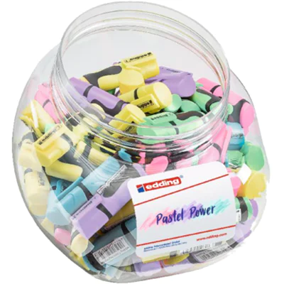 edding Textmarker Mini 1-3mm farbig sortiert Keilspitze 100 St./Pack. edding Textmarker Mini 1-3mm farbig sortiert Keilspitze 100 St./Pack.