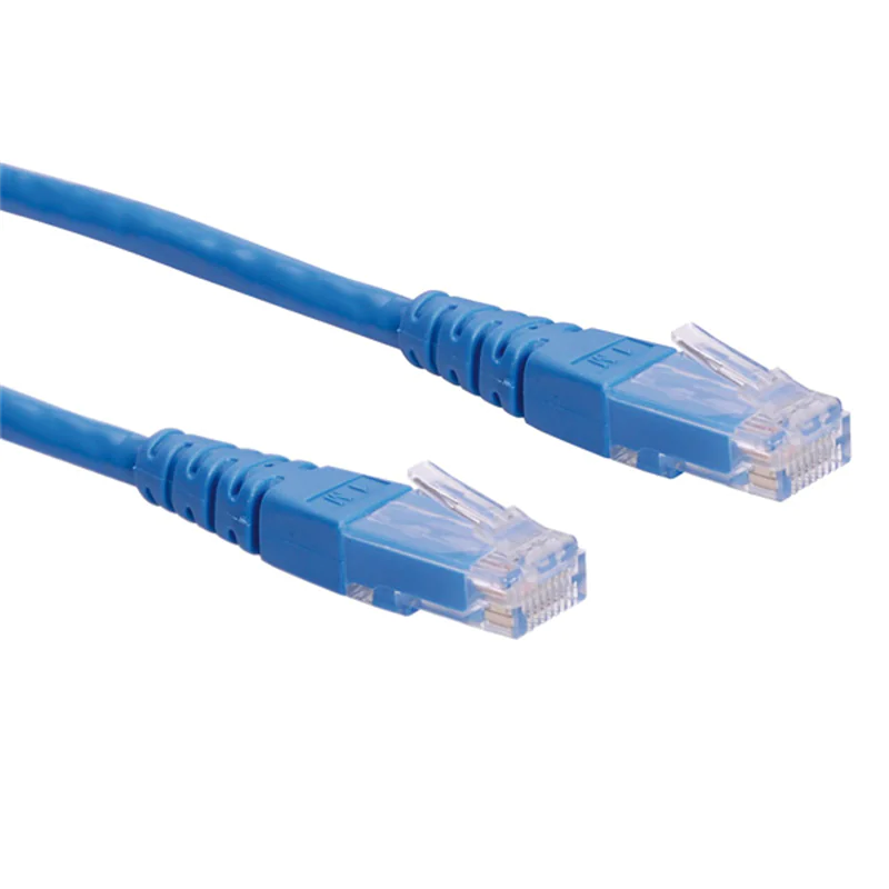 Roline - Patch-Kabel - RJ-45 (M) zu RJ-45 (M) - 1 m - UTP - CAT 6 - Blau