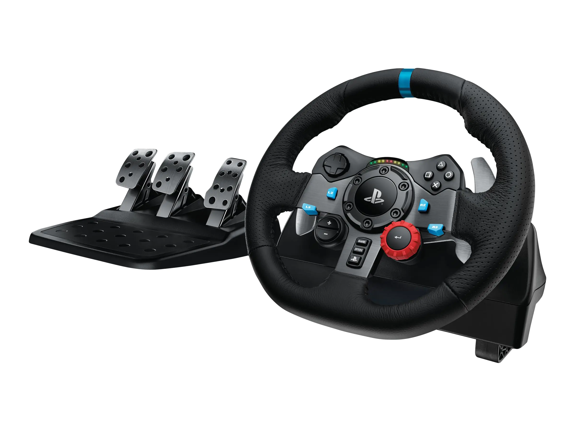Logitech G29 Driving Force - Lenkrad- und Pedale-Set - kabelgebunden - für Sony PlayStation 3, Sony PlayStation 4