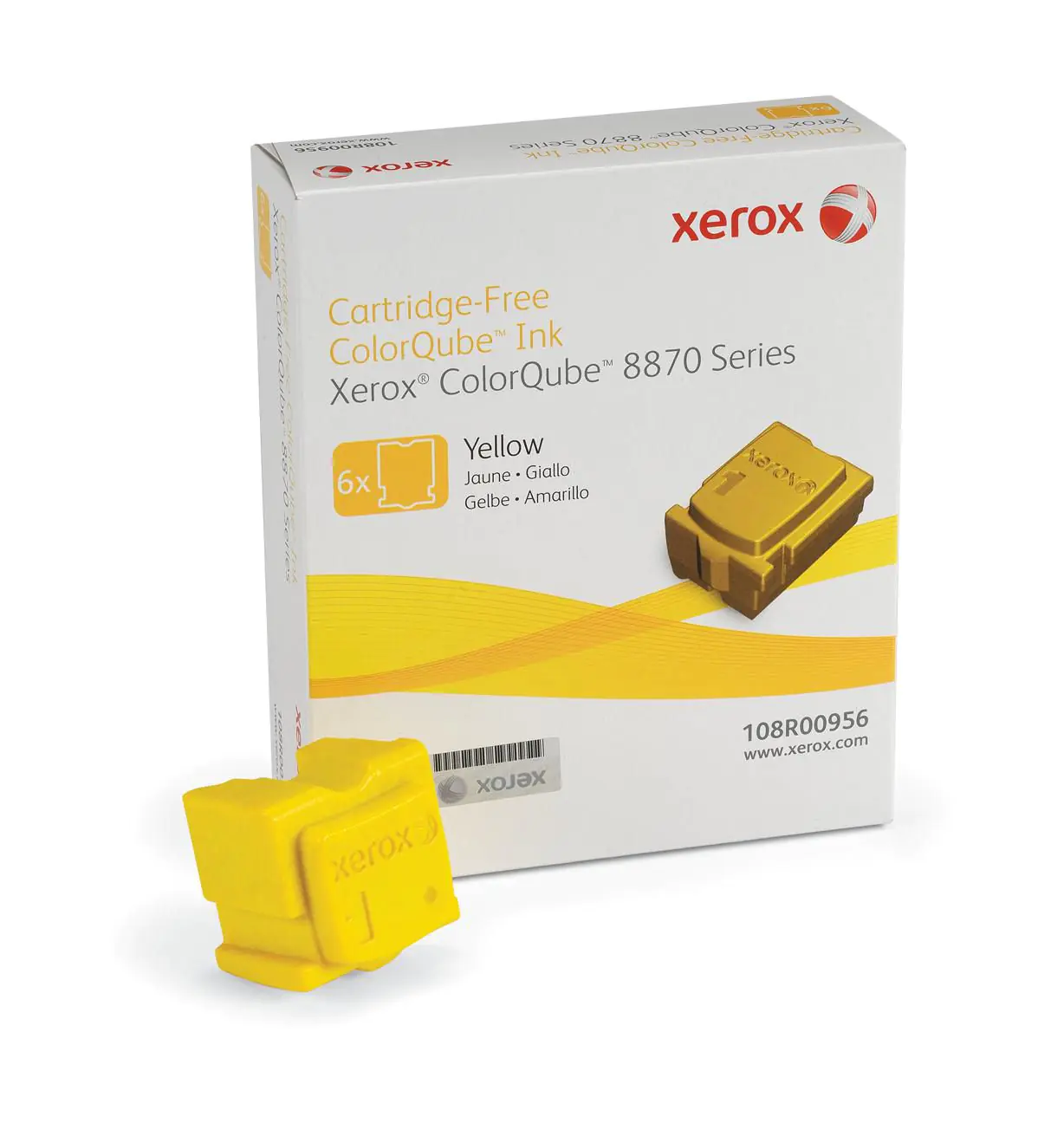 Xerox ColorQube 8870 - Gelb - feste Tinten - für ColorQube 8870DN, 8880/DN, 8880/DNM, 8880_ADN, 8880_ADNM