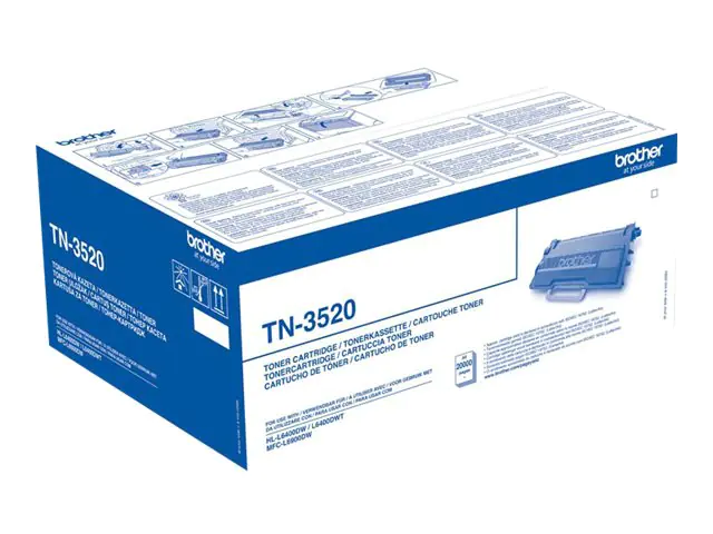 Brother TN3520 - Schwarz - Original - Tonerpatrone - für Brother HL-L6400, MFC-L6900, MFC-L6970