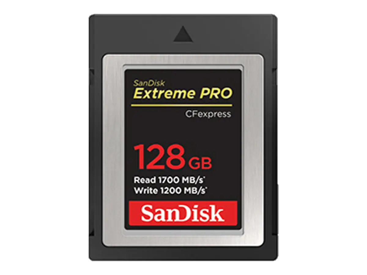 SanDisk Extreme Pro - Flash-Speicherkarte - 128 GB - CFexpress SanDisk Extreme Pro - Flash-Speicherkarte - 128 GB - CFexpress