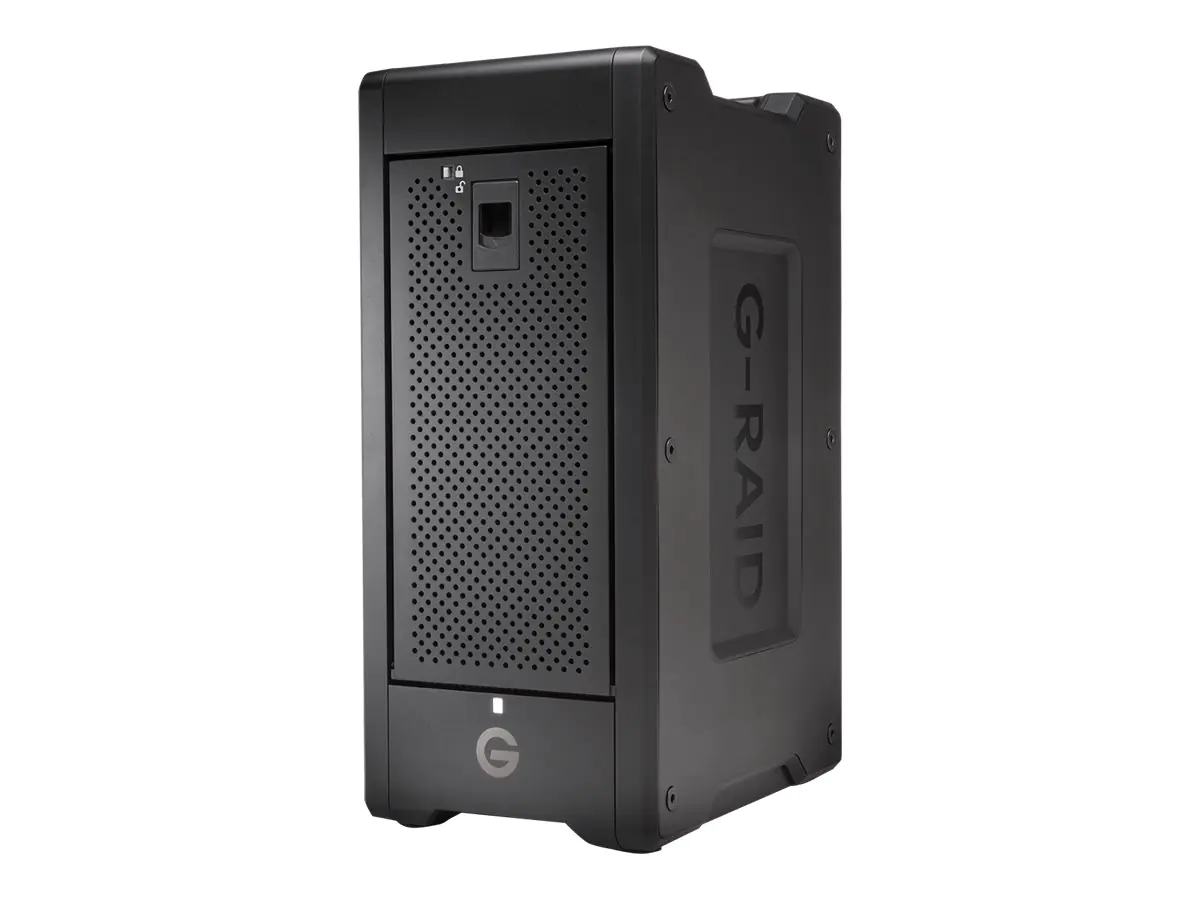 SanDisk G-RAID SHUTTLE 8 - Festplatten-Array - 48 TB - 8 Schächte - HDD 6 TB x 8 - Thunderbolt 3, USB 3.2 Gen 2 (extern)