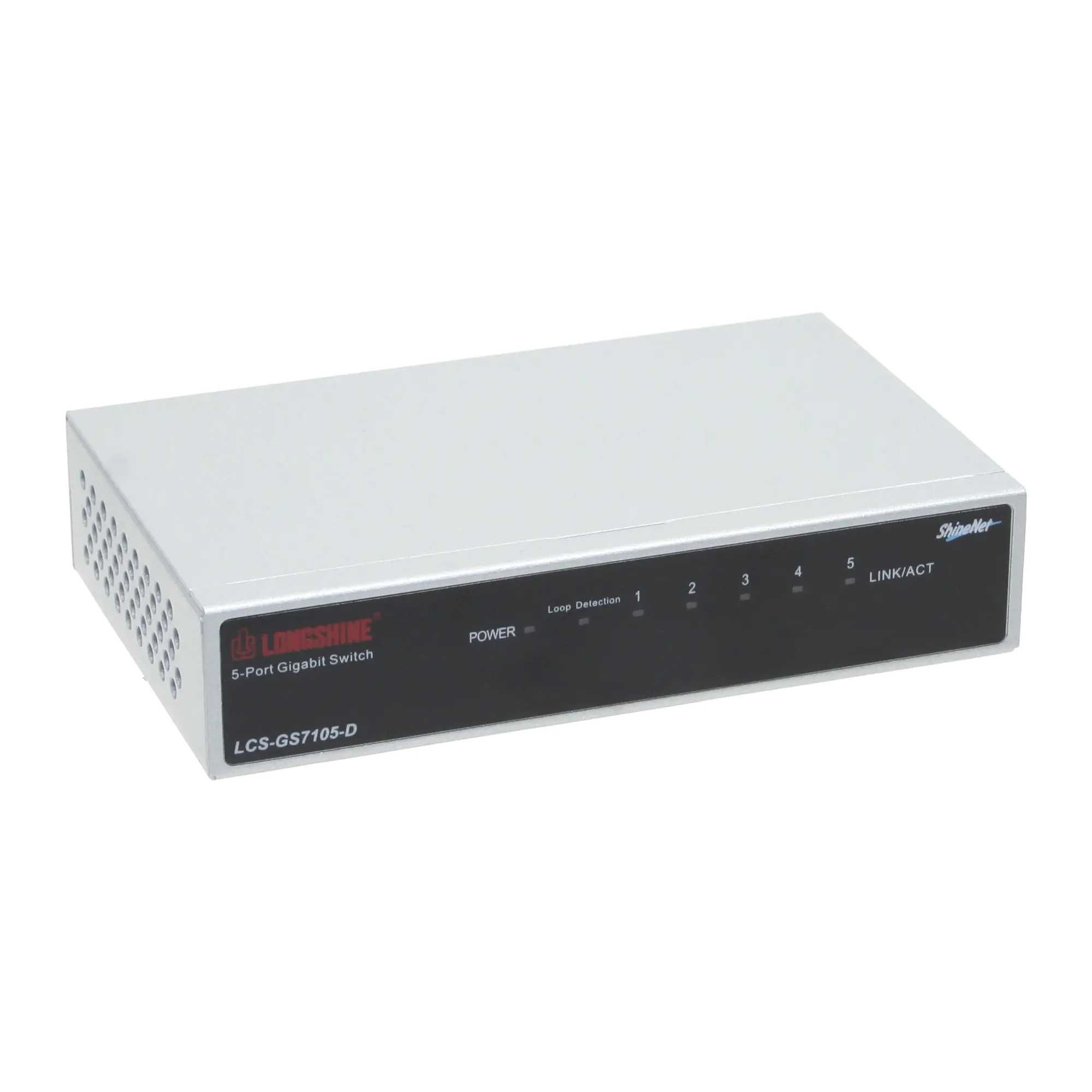 Longshine LCS-GS7105-E, Unmanaged, Vollduplex, Desktop