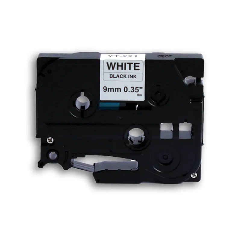 Brother TZe-221 - Selbstklebend - Schwarz auf Weiß - Rolle (0,9 cm x 8 m) 1 Kassette(n) laminiertes Band - für Brother PT-D210, D600, H110, P750, P950; P-Touch PT-E310, E550; P-Touch Cube PT-P300, P910 Brother TZe-221 - Selbstklebend - Schwarz auf Weiß - Rolle (0,9 cm x 8 m) 1 Kassette(n) laminiertes Band - für Brother PT-D210, D600, H110, P750, P950; P-Touch PT-E310, E550; P-Touch Cube PT-P300, P910