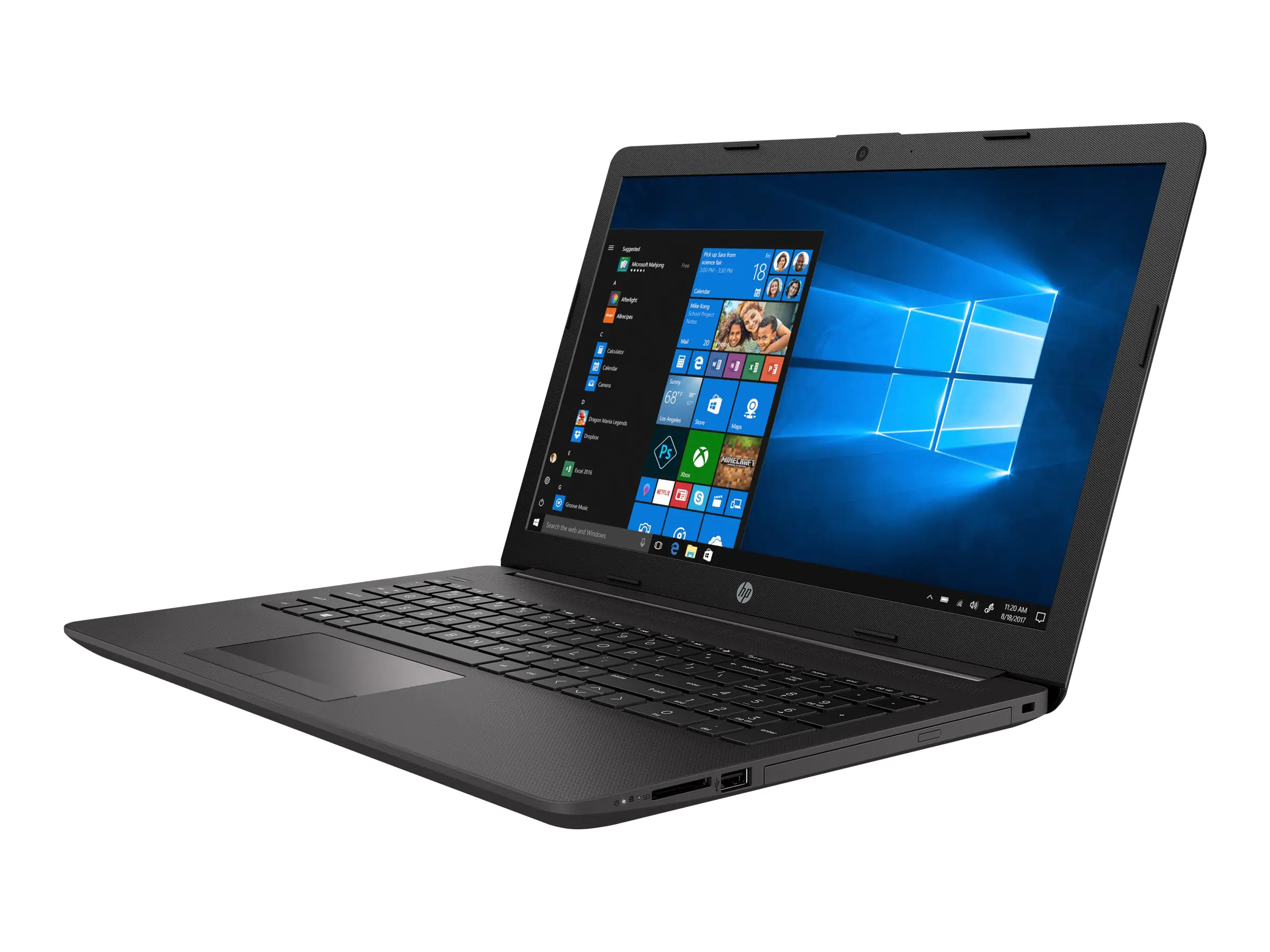 HP 250 G7 - Core i5 1035G1 / 1 GHz - Win 10 Home 64-Bit - 39.6 cm (15.6") - 8 GB RAM - 15S87ES