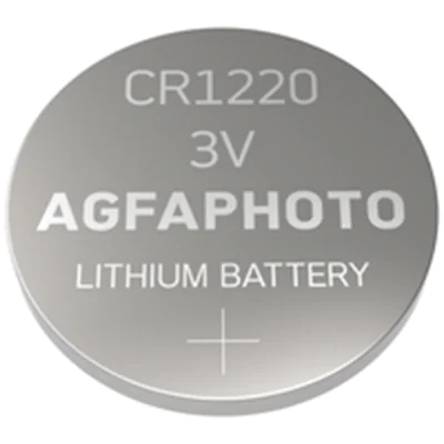 AGFAPhoto Knopfzelle CR 1220 Lithium 3 V 5 St.