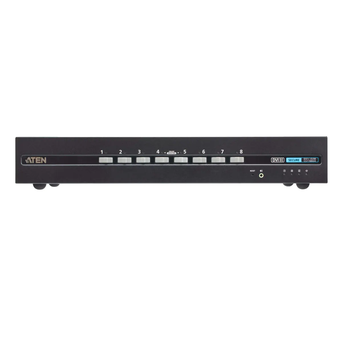 ATEN CS1188D4 USB 4K DVI Secure KVM - KVM -Umschalter - 8-Port
