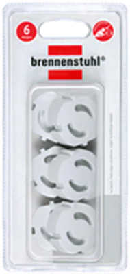Brennenstuhl Steckdosen-Kinderschutz - 6 Stück Brennenstuhl Steckdosen-Kinderschutz - 6 Stück