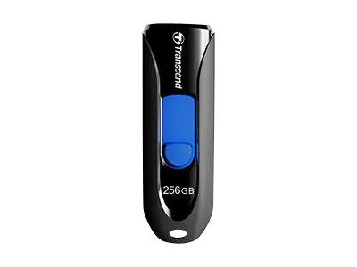 Transcend JetFlash 790 - USB-Flash-Laufwerk - 256 GB - USB 3.1 Gen 1 - Schwarz