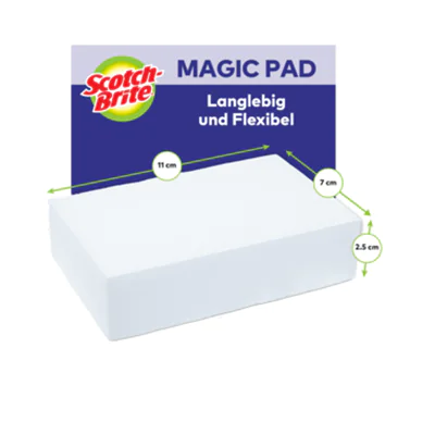 Scotch Brite Fleckenradierer Magic2 2 St./Pack. Scotch Brite Fleckenradierer Magic2 2 St./Pack.