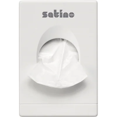 Satino Hygienebeutelspender Satino Hygienebeutel 331560 10 x 13,5 x 2,5 cm (B x H x T) Kunststoff weiß