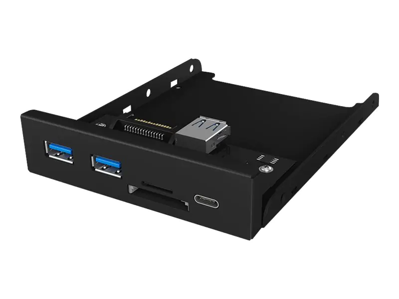 ICY BOX IB-HUB1417-i3 - Hub - 2 x SuperSpeed USB 3.0 + 1 x USB-C - für Unterputzmontage geeignet ICY BOX IB-HUB1417-i3 - Hub - 2 x SuperSpeed USB 3.0 + 1 x USB-C - für Unterputzmontage geeignet