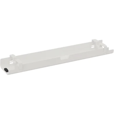 Kabelkanal horizontal beidseitig abklappbar für Tische B1400mm ws Kabelkanal horizontal beidseitig abklappbar für Tische B1400mm ws