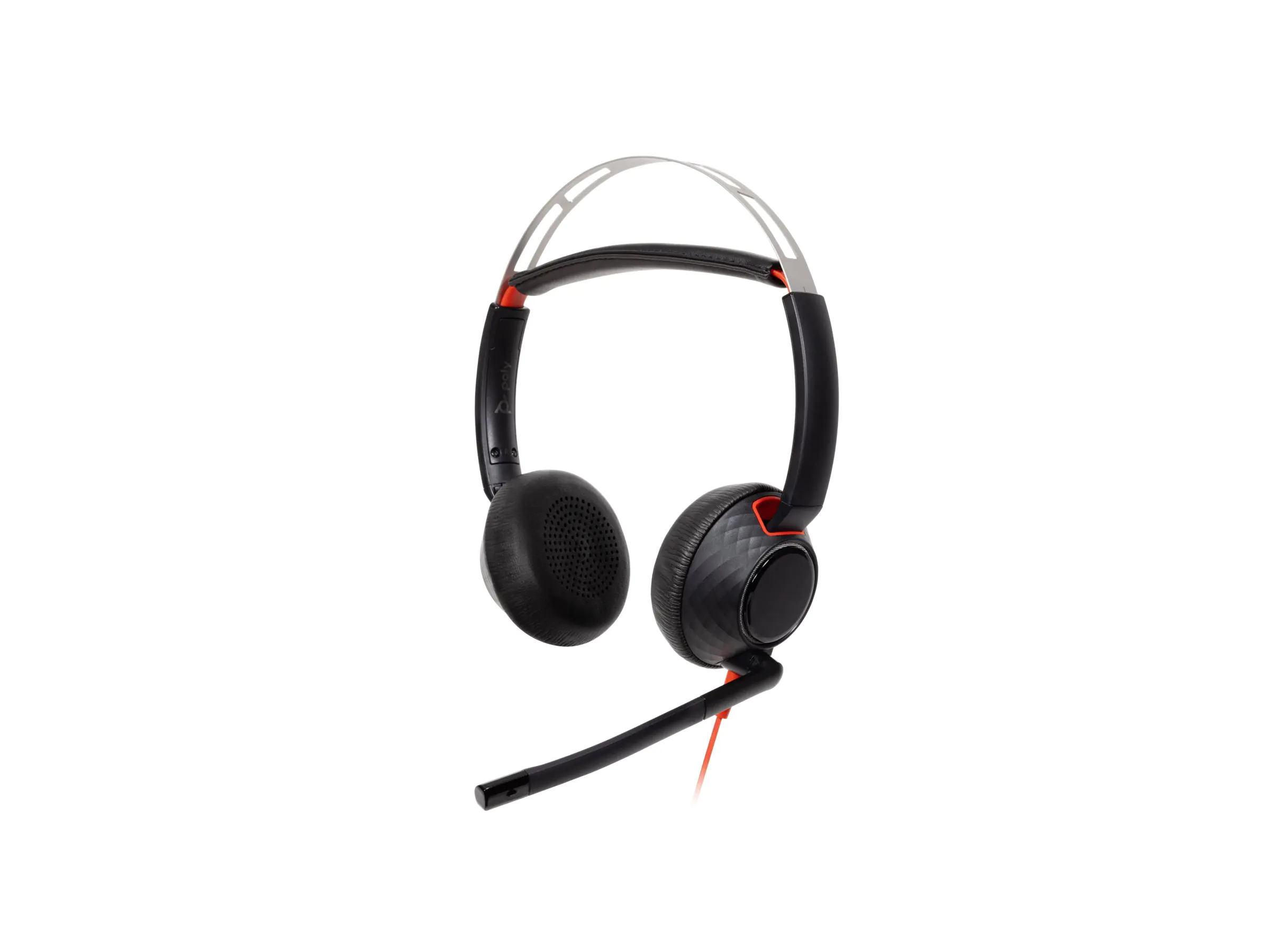 Poly Blackwire 5220 - Headset - On-Ear - kabelgebunden - USB-C, 3,5 mm Stecker - Schwarz - Zertifiziert für Skype für Unternehmen, Cisco Jabber Certified, Avaya Certified, Zertifiziert für Microsoft Teams, Zoom Certified, UC-zertifiziert, Works With
