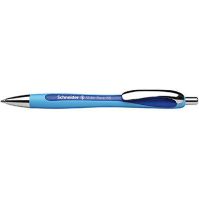 Schneider Druckkugelschreiber Slider Rave XB 132503 1mm blau Schneider Druckkugelschreiber Slider Rave XB 132503 1mm blau