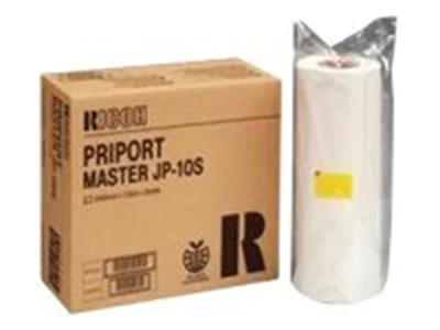 Ricoh JP10S - A4 (210 x 297 mm) Drucker-Master-Rolle (Packung mit 2) - für Priport JP1010