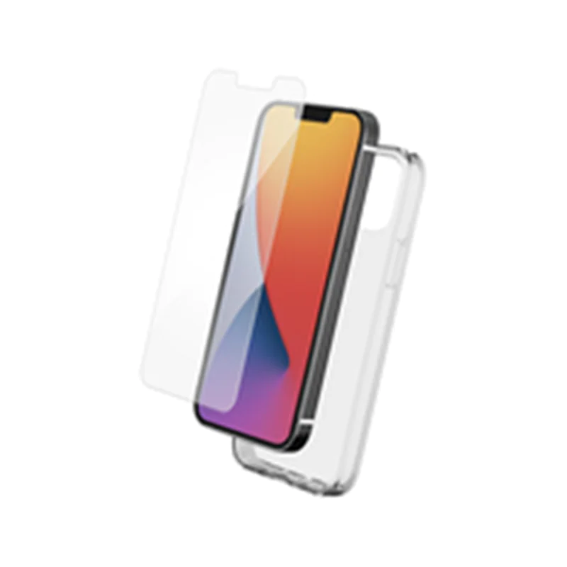 Bigben Interactive BBC Transparent Case+Glass for iPhone14