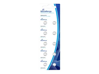 MediaRange Premium MRBAT117 - Batterie 10 x LR41 - Alkalisch - 31 mAh MediaRange Premium MRBAT117 - Batterie 10 x LR41 - Alkalisch - 31 mAh