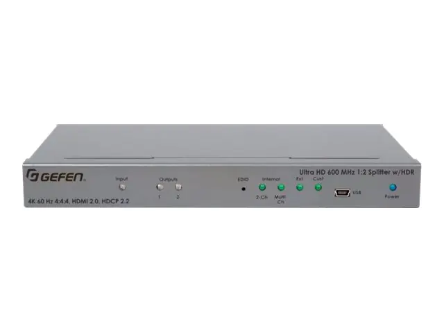 Gefen Ultra HD 600 MHz 1:2 Splitter for HDMI w/ HDR