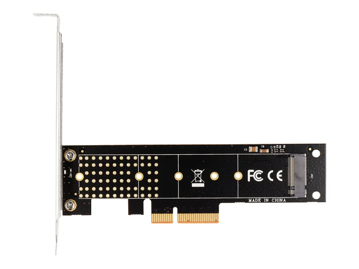 Delock - Speicher-Controller - M.2 - M.2 NVMe Card - Low-Profile - PCIe 4.0 x4