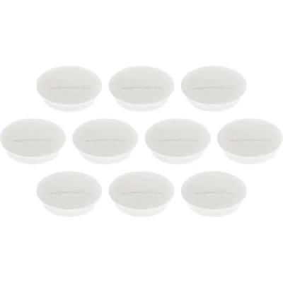 magnetoplan Magnet Discofix Junior 1662100 34mm weiß 10St.