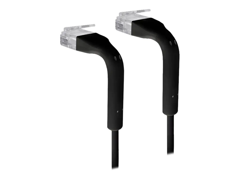 Ubiquiti UniFi - Patch-Kabel - RJ-45 (M) zu RJ-45 (M) - 10 cm - 3 mm - CAT 6 - geschirmt - Schwarz (Packung mit 50)