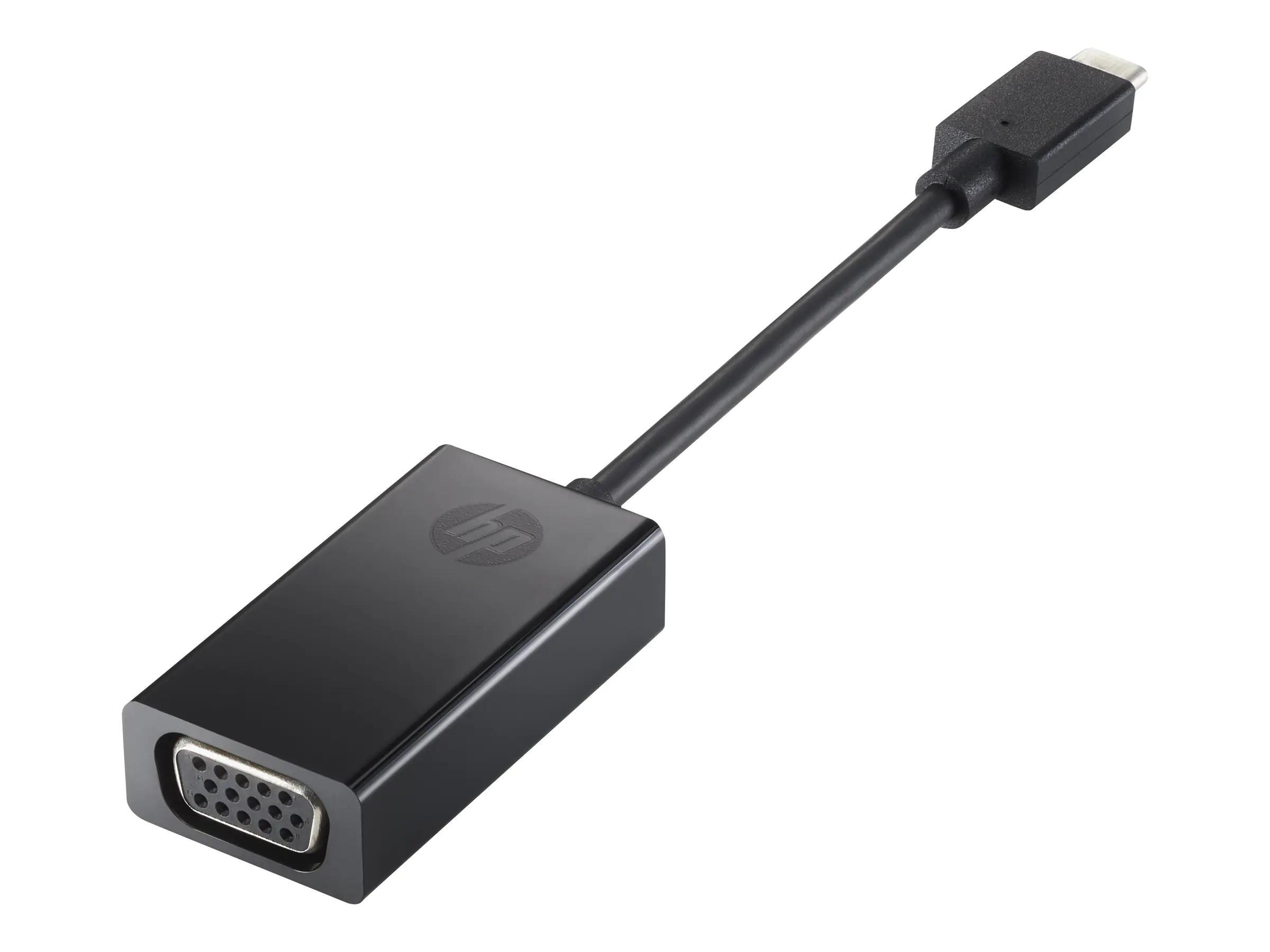 HP - Externer Videoadapter - USB Type-C - D-Sub - Schwarz - N9K76AA HP - Externer Videoadapter - USB Type-C - D-Sub - Schwarz - N9K76AA