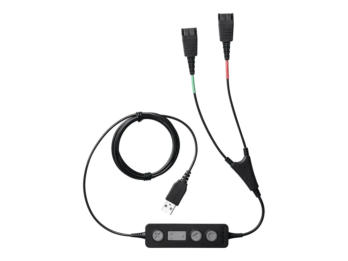 Jabra LINK 265 - Headsetadapter - USB männlich zu Quick Disconnect