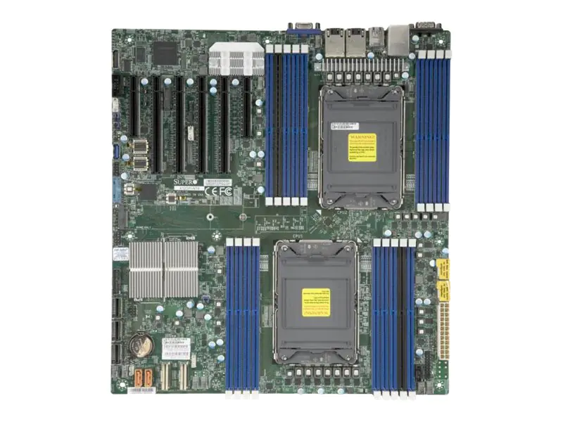 SUPERMICRO X12DPI-NT6 - Motherboard - E-ATX - LGA4189-Sockel - 2 Unterstützte CPUs - C621A Chipsatz - USB 3.2 Gen 1 - 2 x 10 Gigabit LAN - Onboard-Grafik - für SC745 BAC-R1K23B; SC825 BTQC-R1K23LPB; SuperServer 620P-TRT