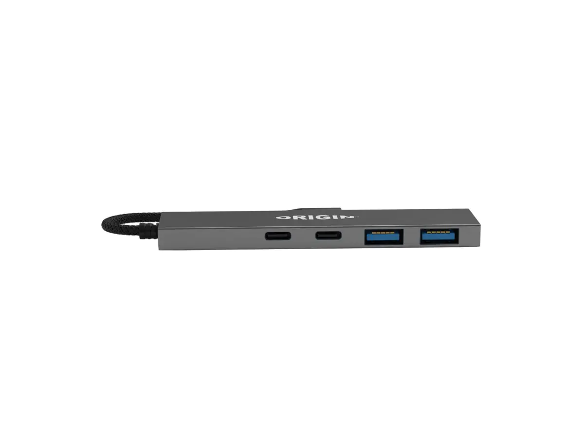 Origin Storage Hub - betriebenen Bus - 2 x USB 3.2 + 2 x USB-C 3.2 Gen 1