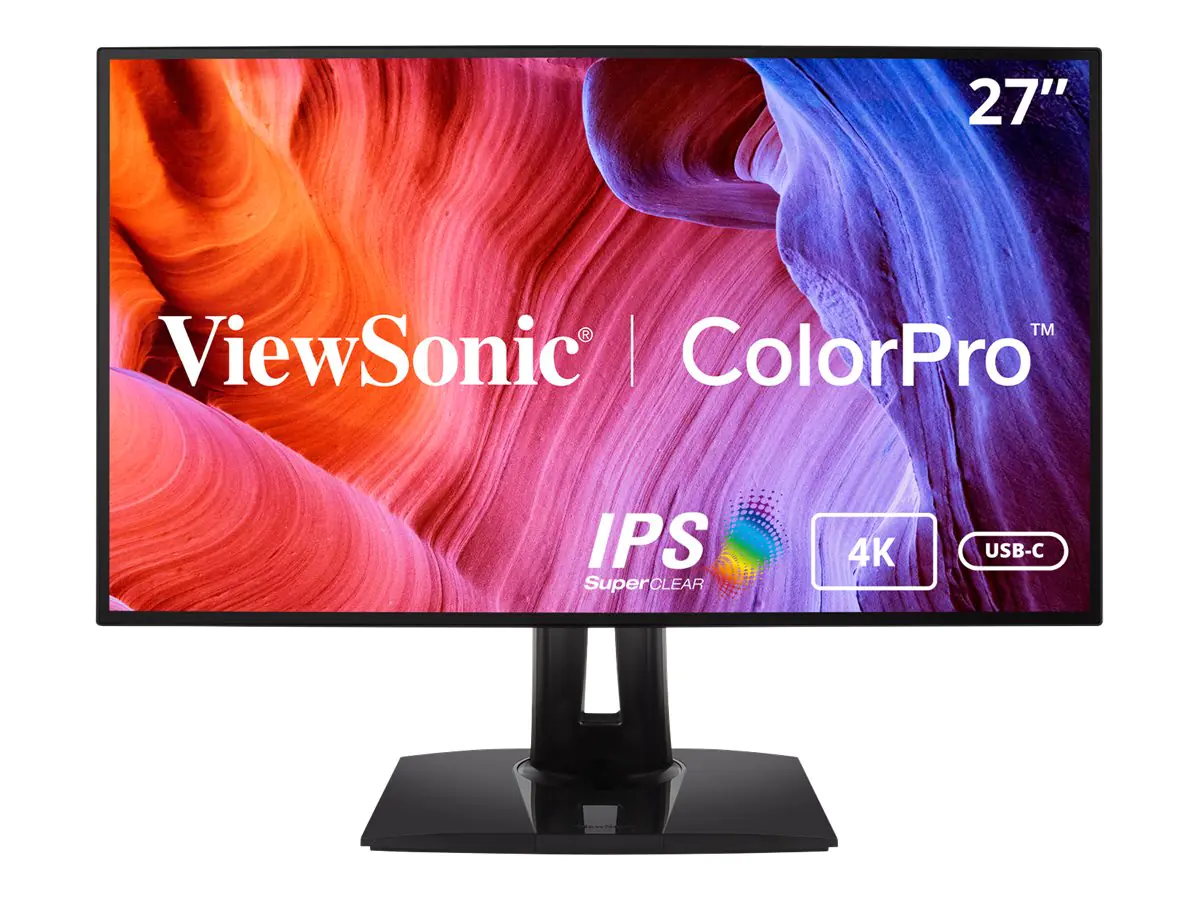 ViewSonic VP2768a-4K - LED-Monitor - 1 Anschlüsse - 68.5 cm (27") - 3840 x 2160 4K UHD (2160p) @ 60 Hz - IPS - 350 cd/m² - 1300:1 - 6 ms - 2xHDMI, DisplayPort, USB-C