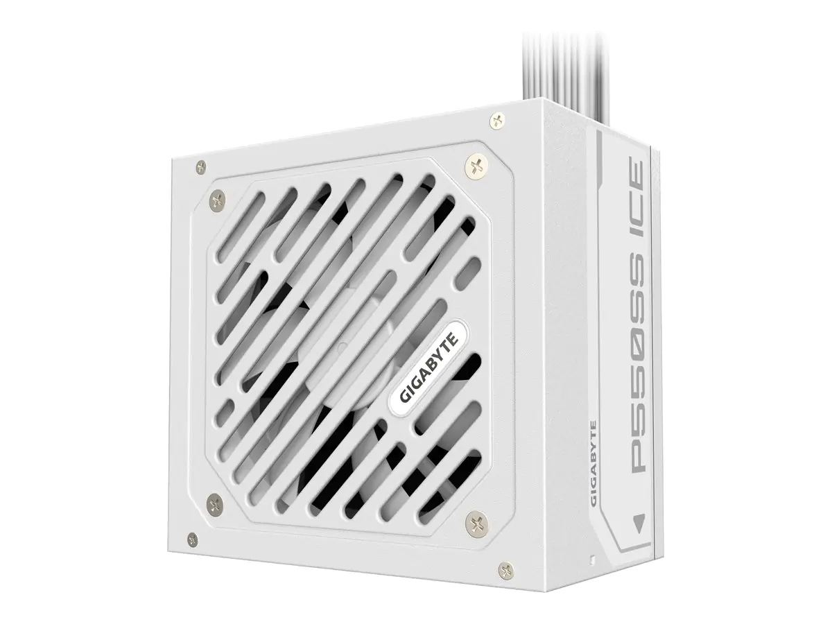Gigabyte P550SS ICE - Netzteil (intern) - ATX12V 3.0/ EPS12V - 80 PLUS Silver - AC 155-240 V - 550 Watt - aktive PFC - Ice White