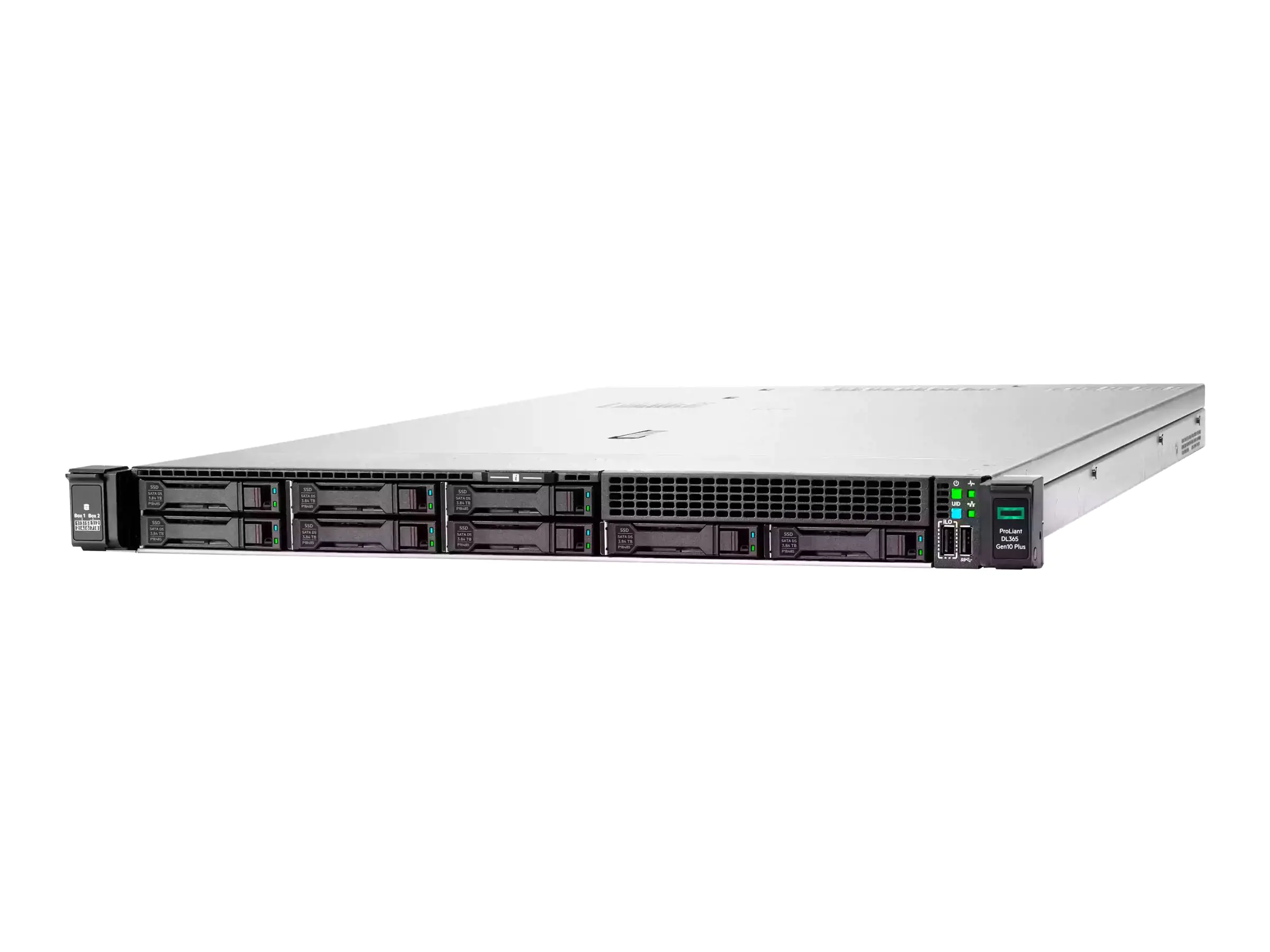 HPE ProLiant DL365 Gen10 Plus - Server - Rack-Montage - 1U - zweiweg - 1 x EPYC 7513 / 2.6 GHz - RAM 32 GB - SATA/SAS - Hot-Swap 6.4 cm (2.5") Schacht/Schächte - keine HDD - 1GbE - Monitor: keiner