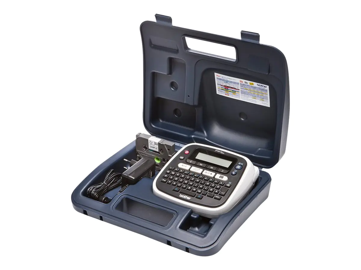 Brother P-Touch PT-D200BWVP - Beschriftungsgerät - s/w - Thermotransfer - Rolle (1,2 cm) PTD200BWVPG1