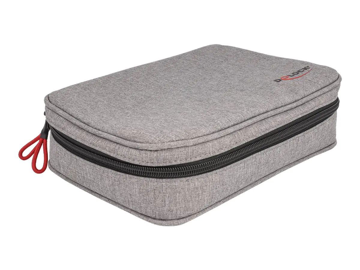 Delock - Organizertasche - Polyester - Grau Delock - Organizertasche - Polyester - Grau