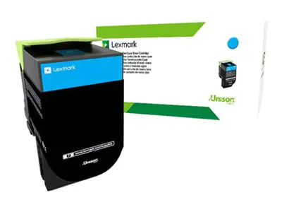 Lexmark - Cyan - Original - Tonerpatrone - für Lexmark CX310dn, CX310n, CX410de, CX410dte, CX410e, CX510de, CX510dhe, CX510dthe