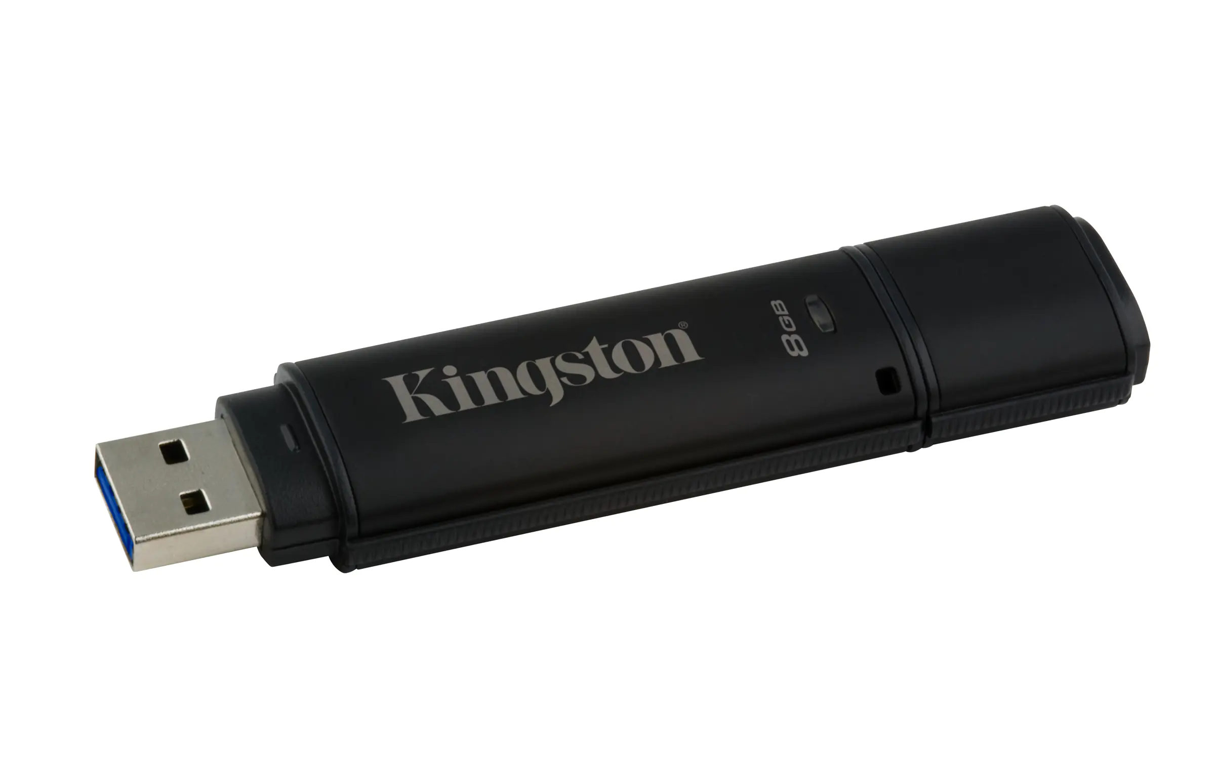 Kingston DataTraveler 4000 G2 Management Ready - USB-Flash-Laufwerk - verschlüsselt - 8 GB - USB 3.0 - FIPS 140-2 Level 3