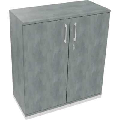 Flügeltürenschrank 3OH B1000xT442xH1133 ws/Beton Flügeltürenschrank 3OH B1000xT442xH1133 ws/Beton