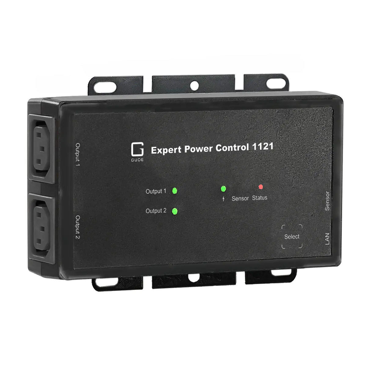 Gude 1121-1 EPC 10A 2xC13 1xSen.PortÜSS