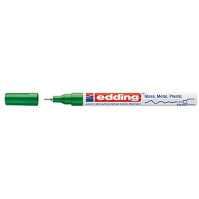 edding Lackmarker 780 4-780-9-004 0,8mm Rundspitze permanent grün
